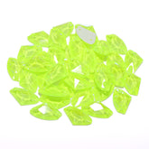 Electric Neon Jonquil Galactic Shape High Quality Glass Sew-on Rhinestones WholesaleRhinestone